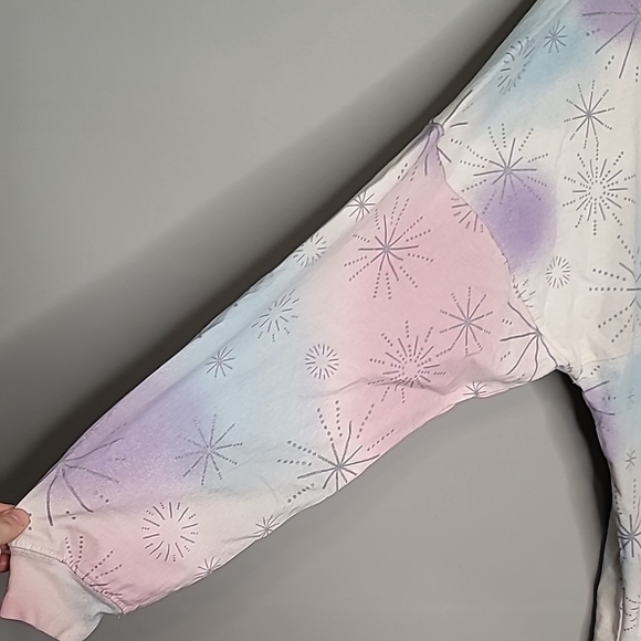 Disney Spirit Jersey 100th anniversary Pastel Tie-Dye long sleeve shirt size XXL - Picture 9 of 12